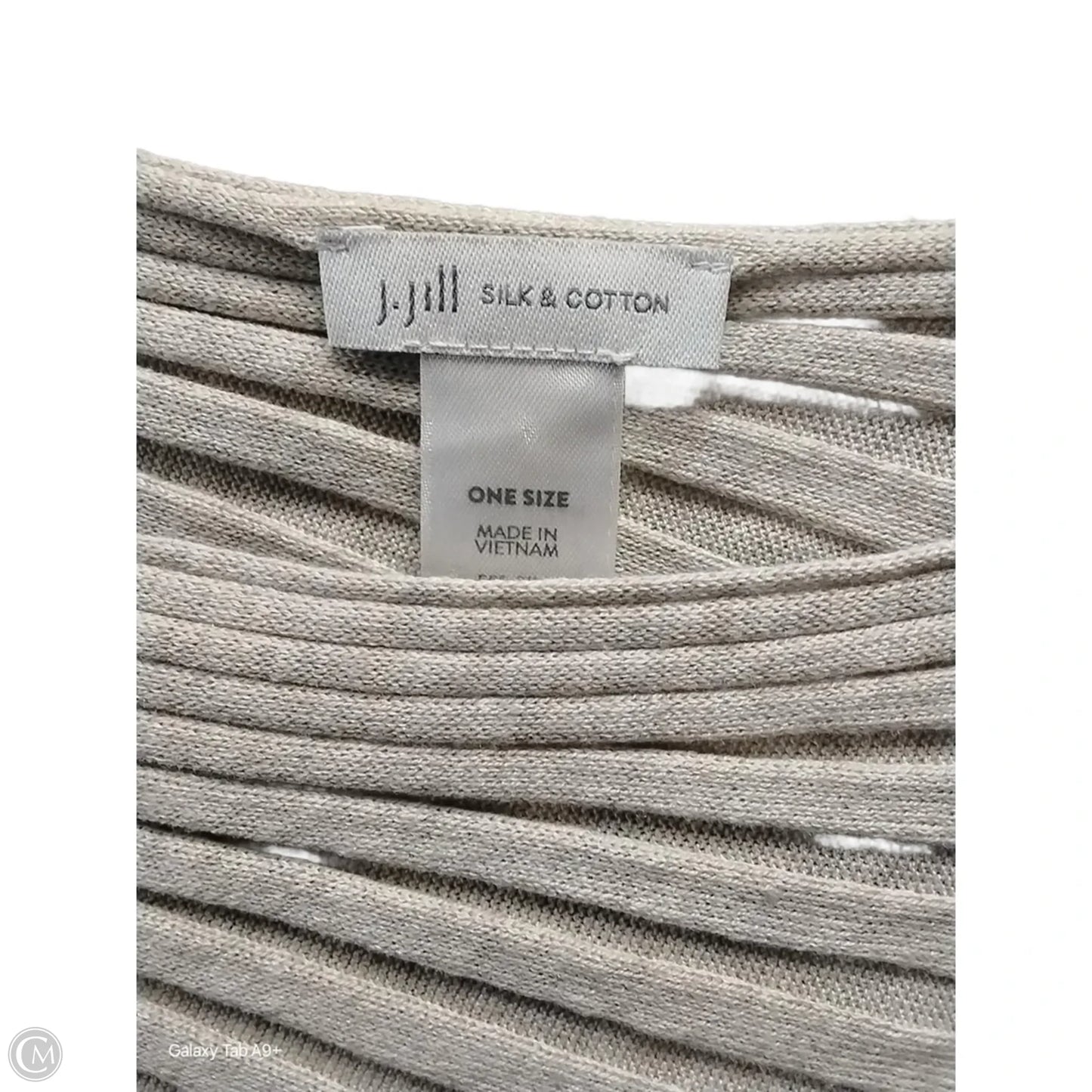 Poncho By J. Jill In Tan, Size: Onesize