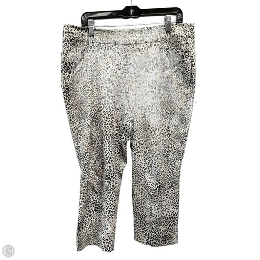 Pants Chinos & Khakis By Chicos In Animal Print, Size: 2.5