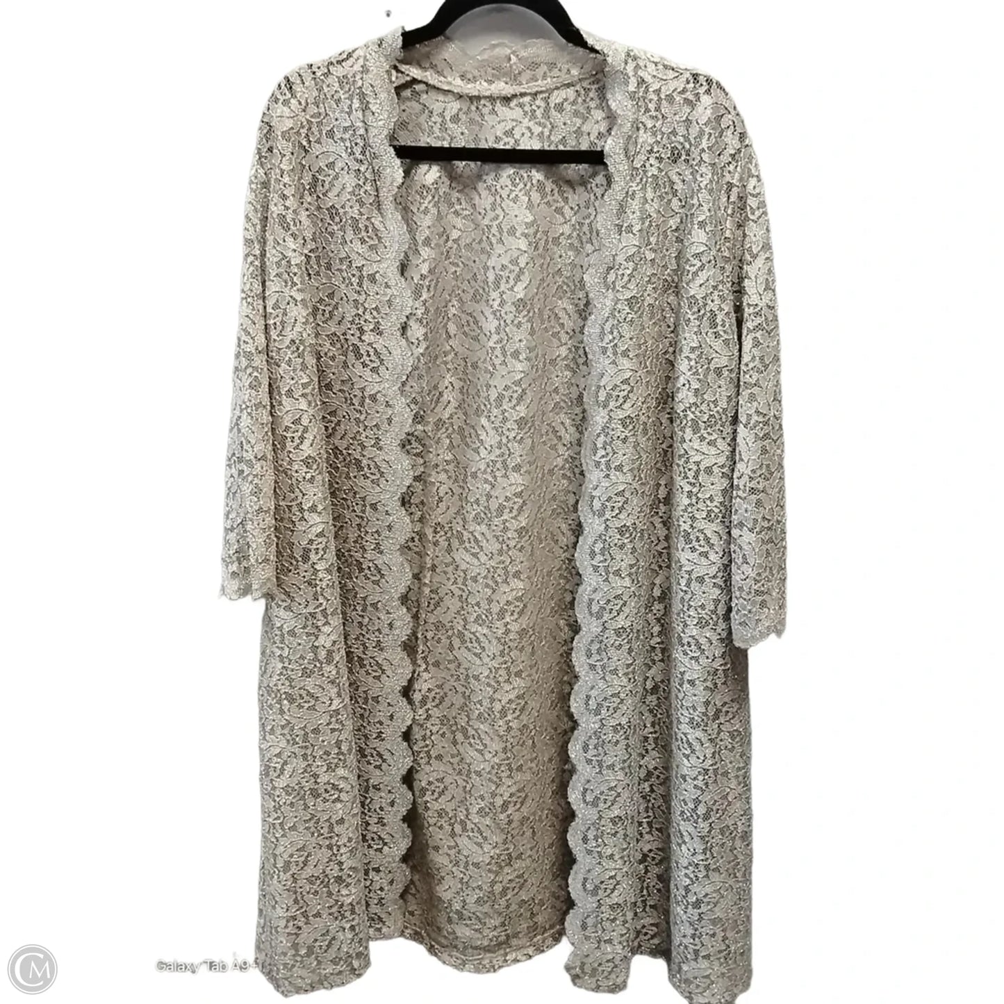 Dress Set 2pc By Alex Evenings In Gold, Size: 14