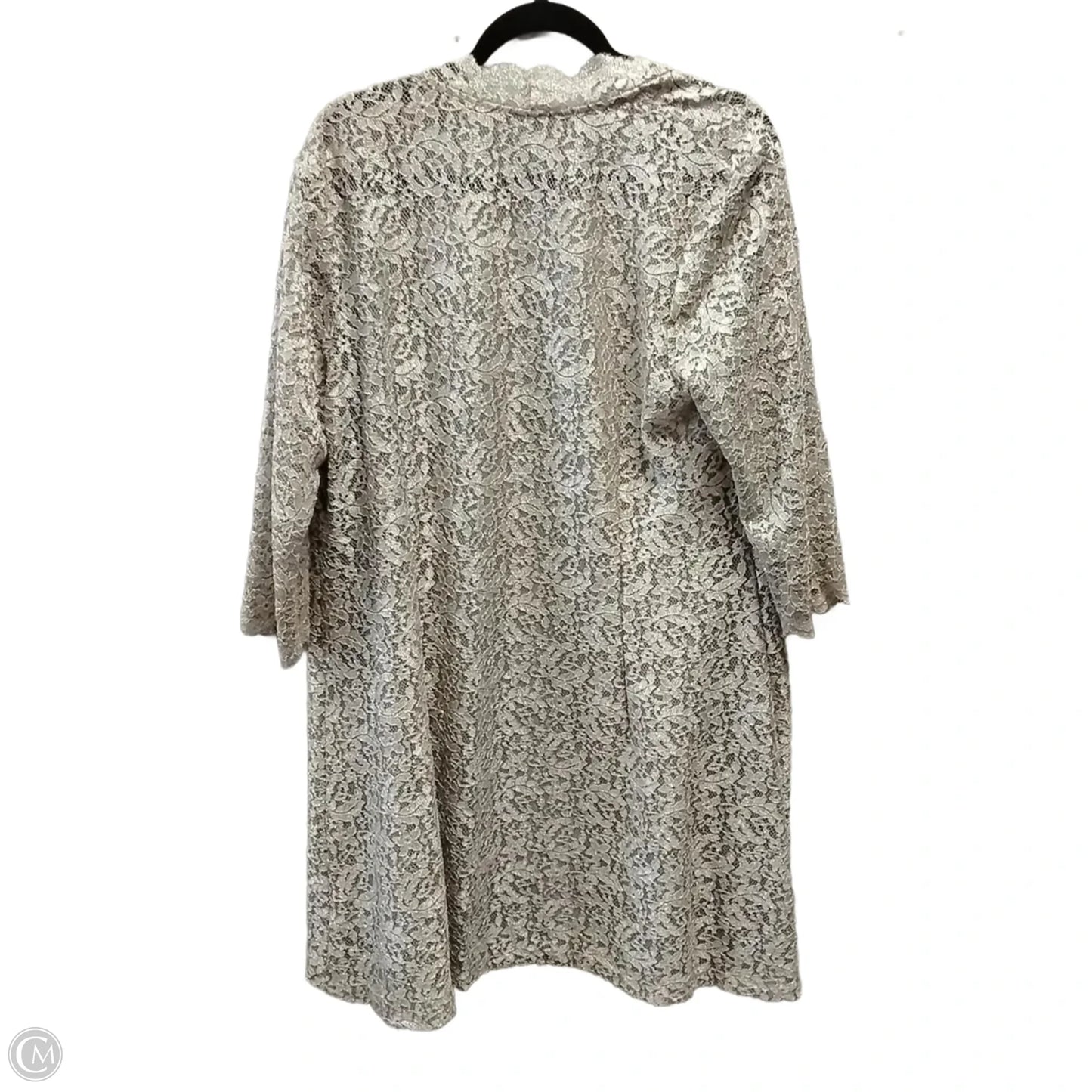 Dress Set 2pc By Alex Evenings In Gold, Size: 14