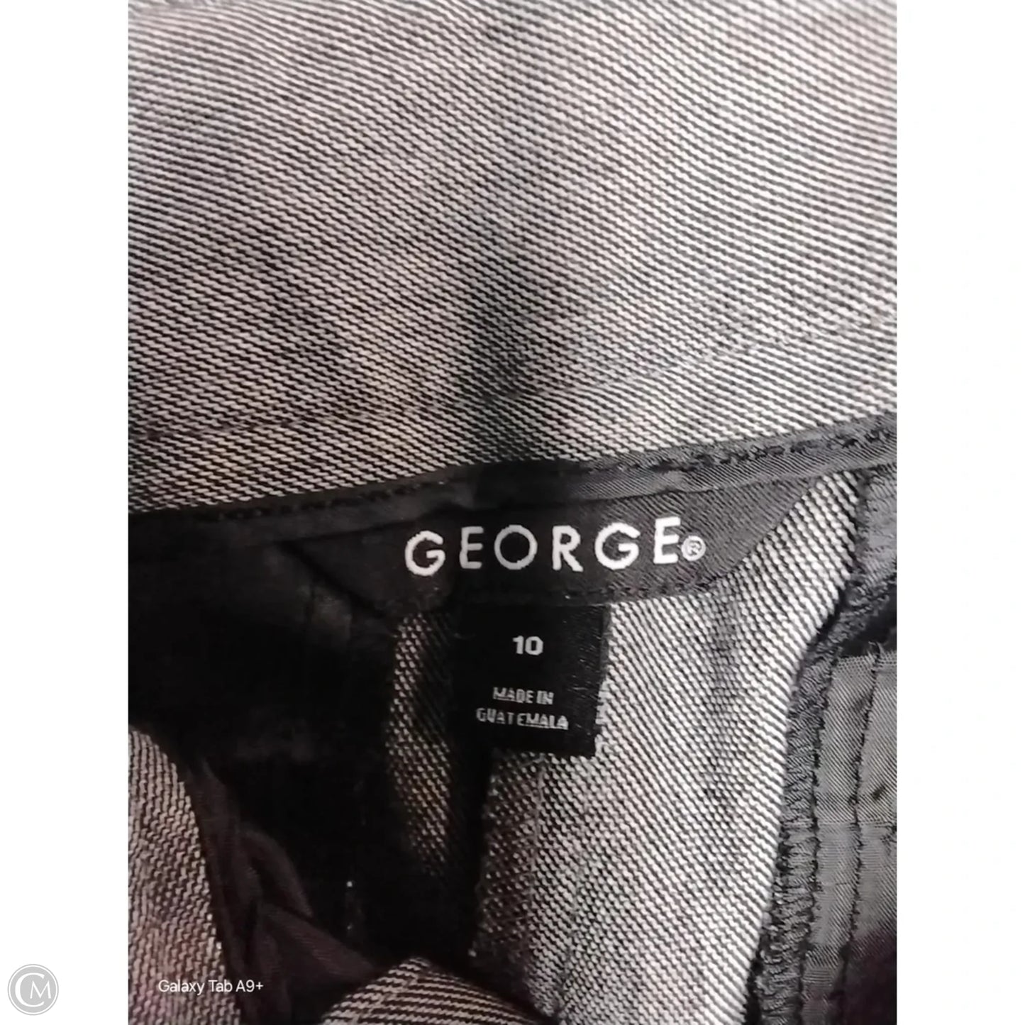 Pants Dress By George In Grey, Size: 10