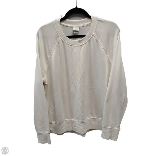 Top Long Sleeve By A New Day In White, Size: Xl