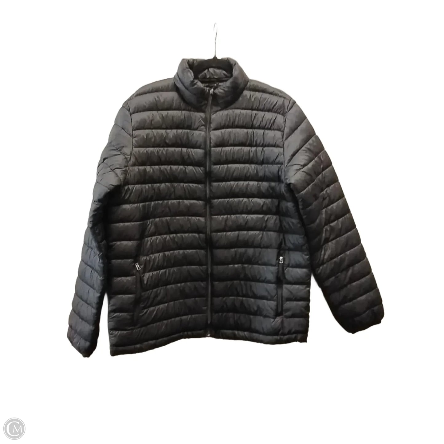 Jacket Puffer & Quilted By Clothes Mentor In Black, Size: L