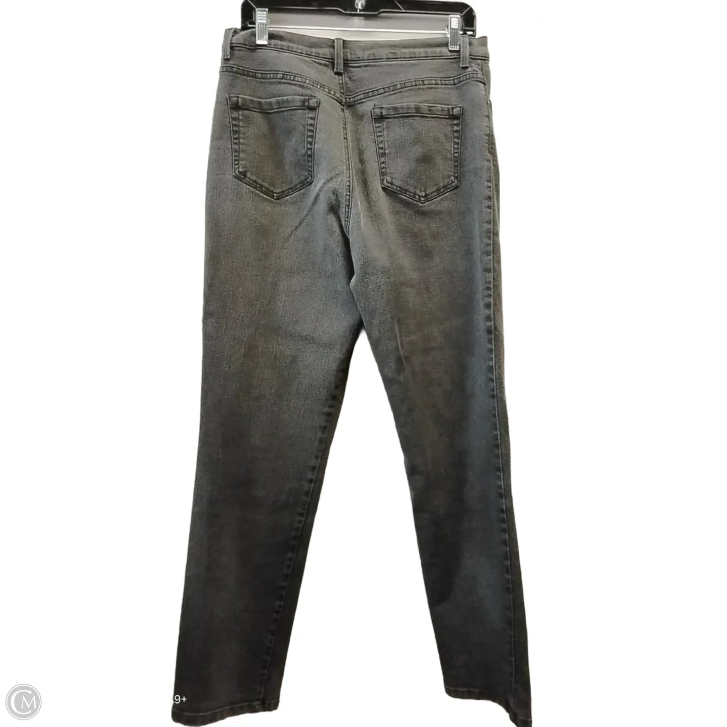 Jeans Straight By Gloria Vanderbilt In Black, Size: 12