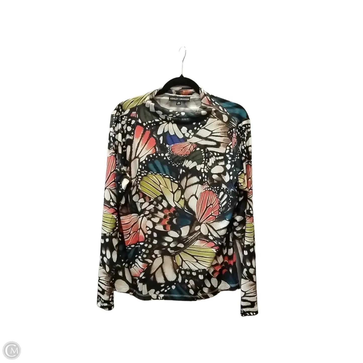 Top Long Sleeve By Clothes Mentor In Multi-colored, Size: L