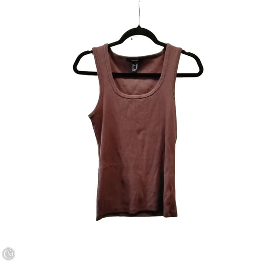 Tank Top By Forever 21 In Brown, Size: M