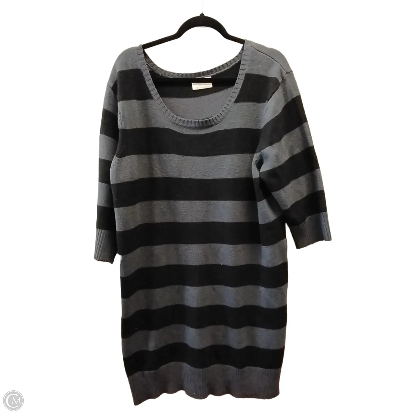 Sweater By Bobbie Brooks In Striped Pattern, Size: 3x