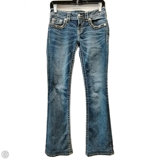 Jeans Flared By Miss Me In Blue Denim, Size: 26
