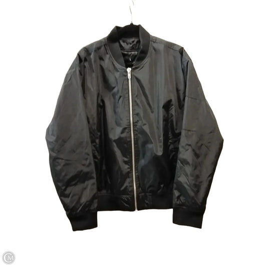 Jacket Puffer & Quilted By Clothes Mentor In Black, Size: L