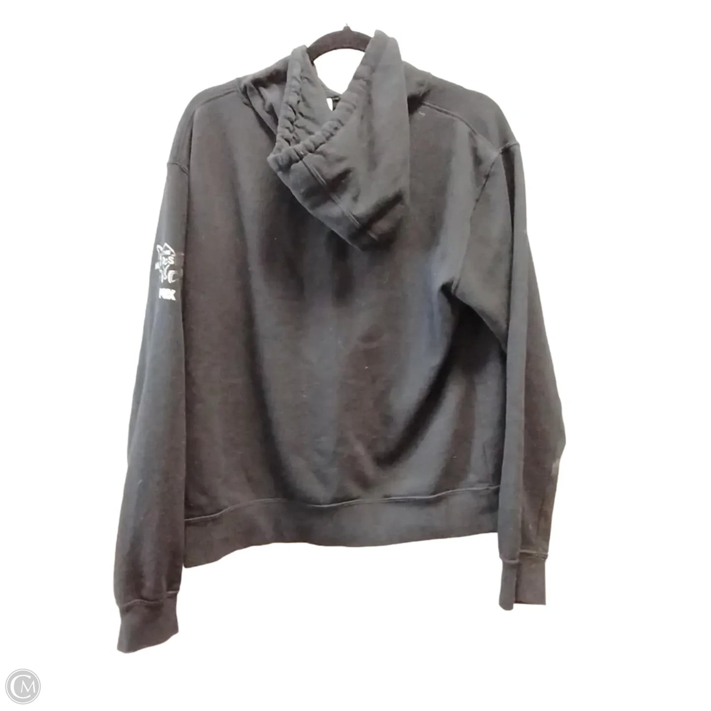 Sweatshirt Hoodie By Indigo In Black, Size: M