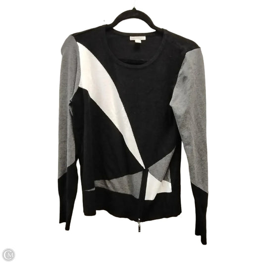 Top Long Sleeve By Cato In Black, Size: M