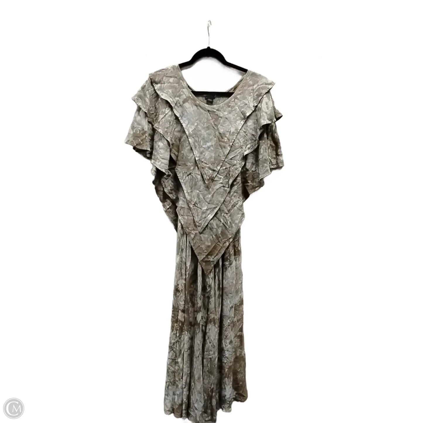 Dress Casual Maxi By Clothes Mentor In Brown, Size: L