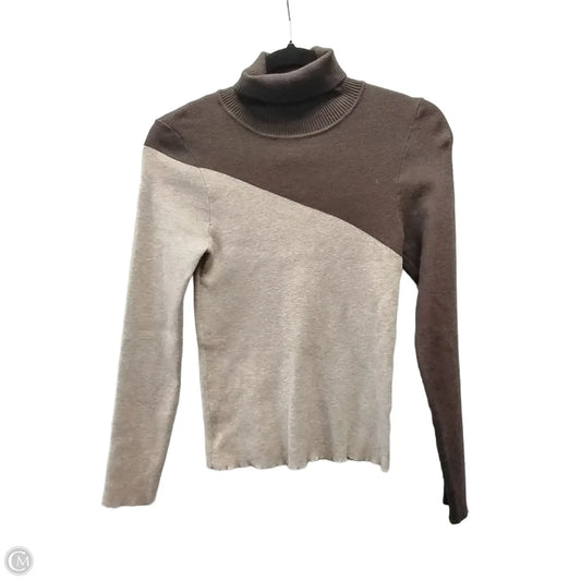 Sweater By Clothes Mentor In Brown, Size: S