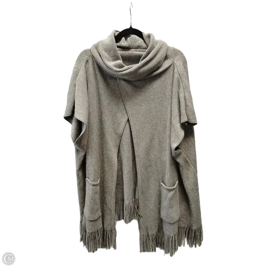 Shawl By Clothes Mentor In Brown, Size: Onesize