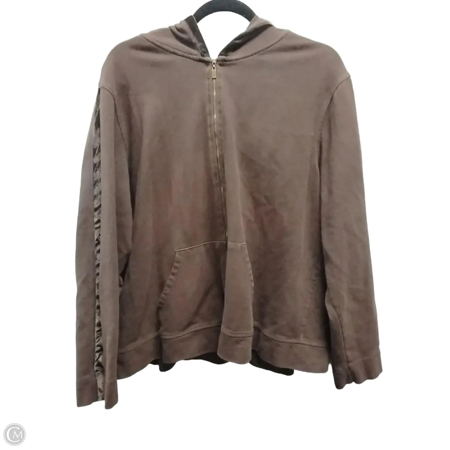 Sweatshirt Hoodie By First Issue In Brown, Size: 2