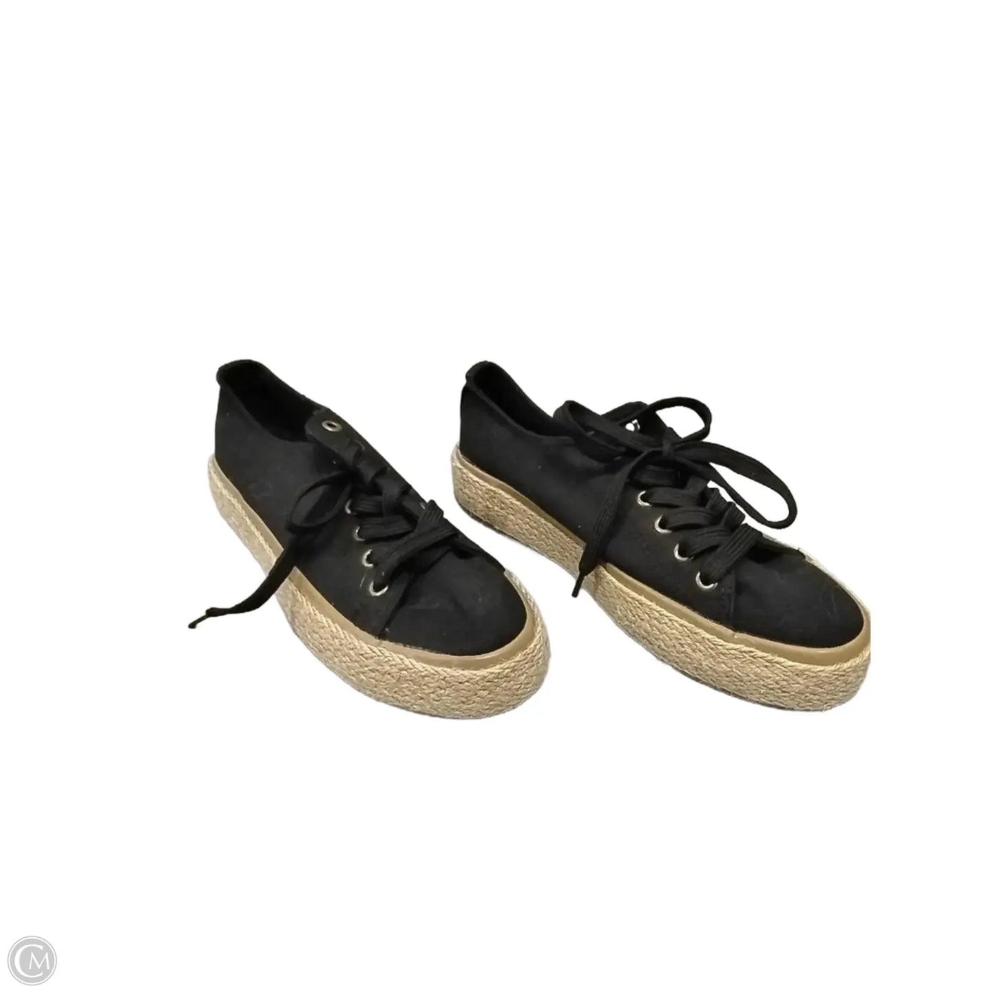 Shoes Sneakers By Clothes Mentor In Black & Tan, Size: 6