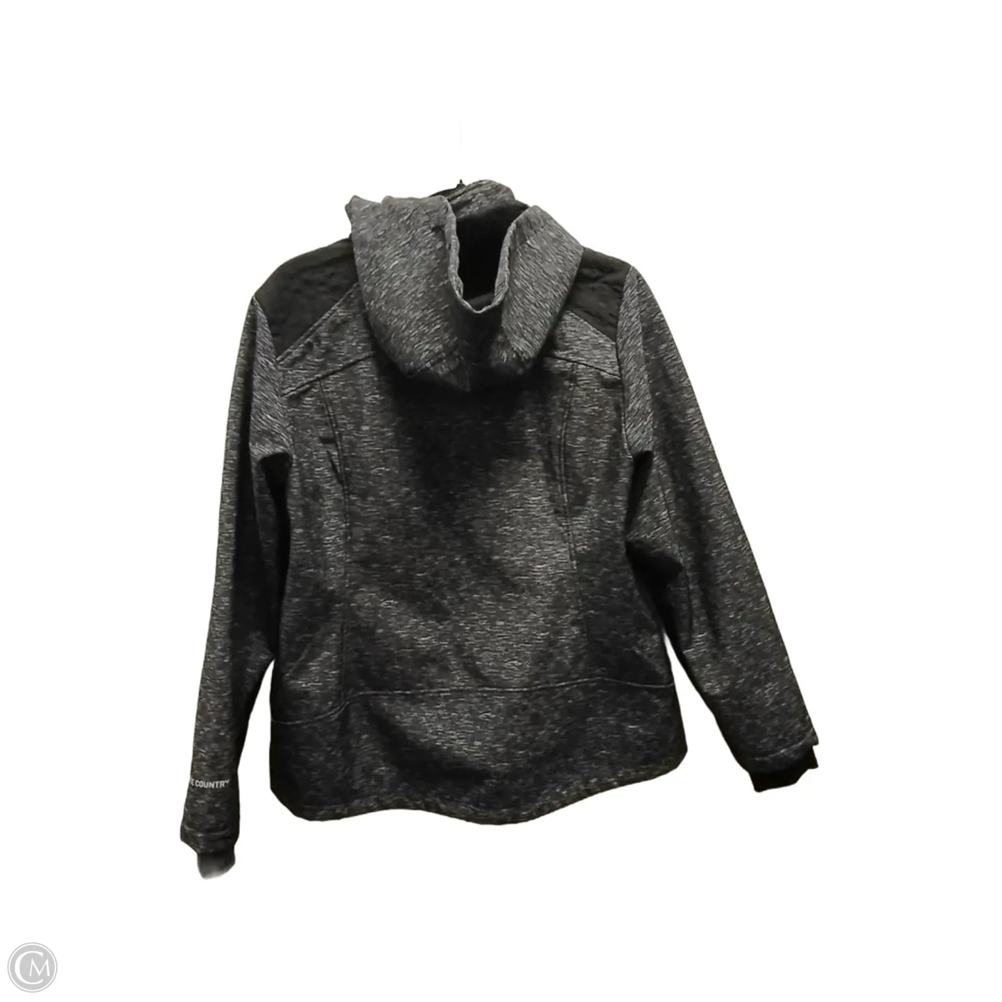 Jacket Puffer & Quilted By Free Country In Grey, Size: L