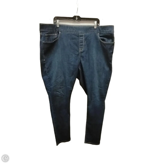 Jeans Skinny By Levis In Blue Denim, Size: 24