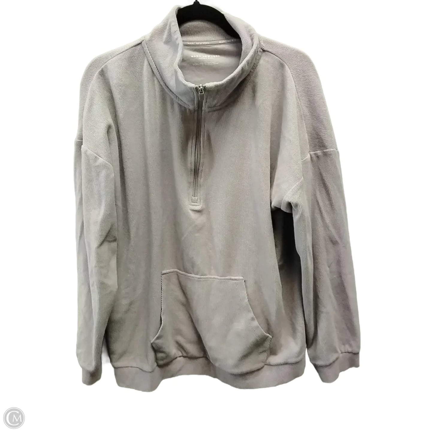 Sweatshirt Collar By Marc New York In Purple, Size: Xxl