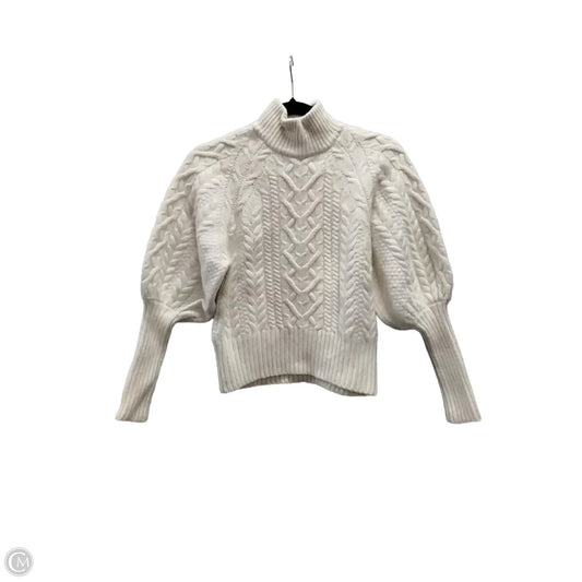 Sweater By Bcbg In White, Size: Xs
