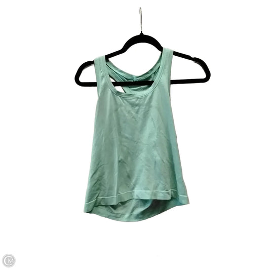Athletic Tank Top By Lululemon In Green, Size: L