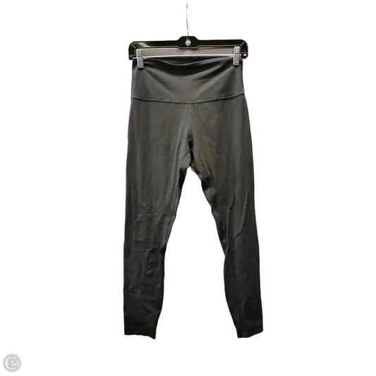 Athletic Leggings By Lululemon In Grey, Size: 6
