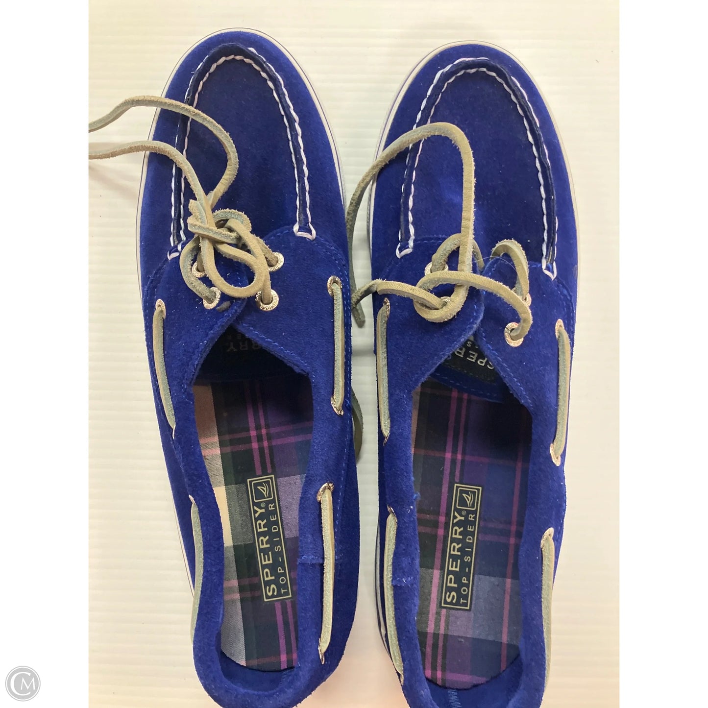 Shoes Flats By Sperry In Blue, Size: 9.5