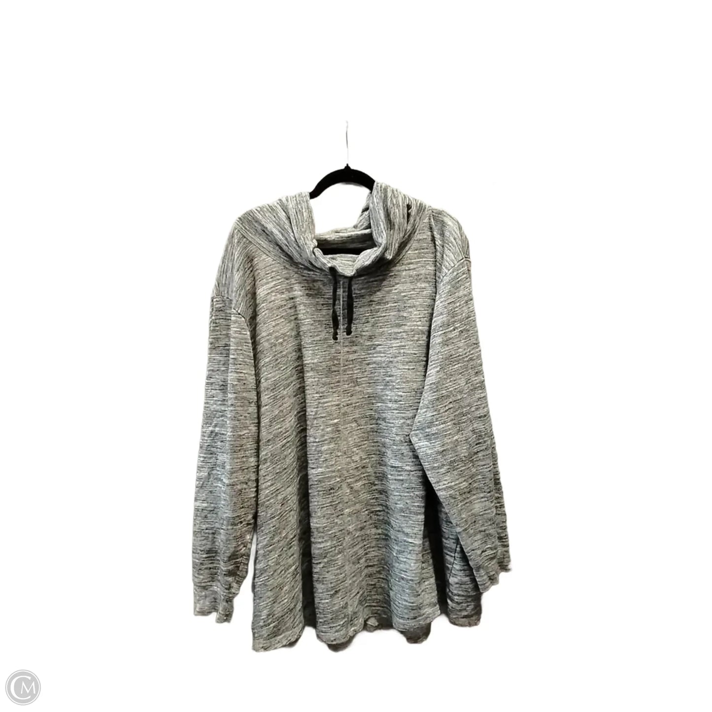Sweatshirt Collar By Just My Size In Grey, Size: 5