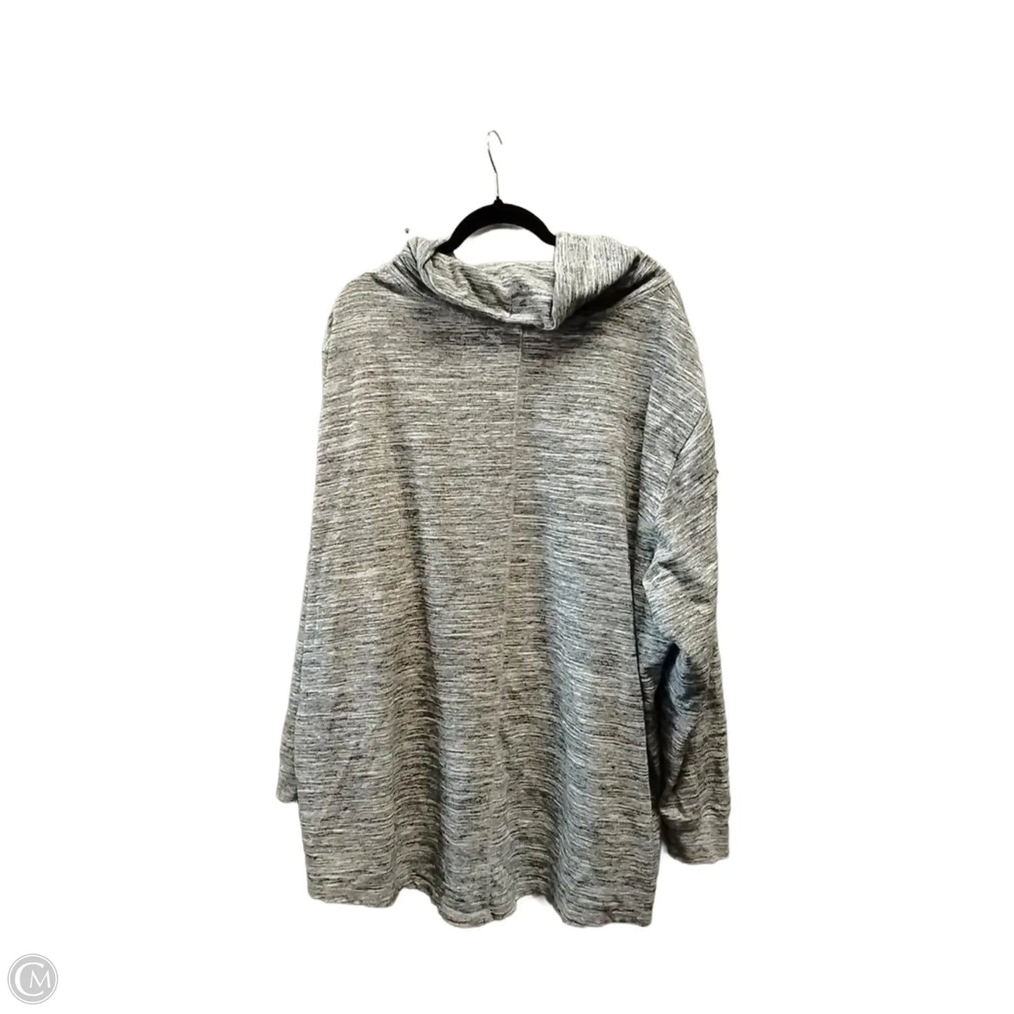 Sweatshirt Collar By Just My Size In Grey, Size: 5