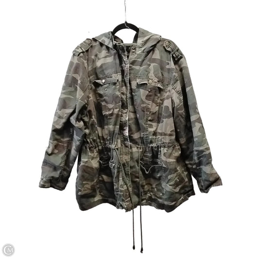 Jacket Other By New Look In Camouflage Print, Size: 3x