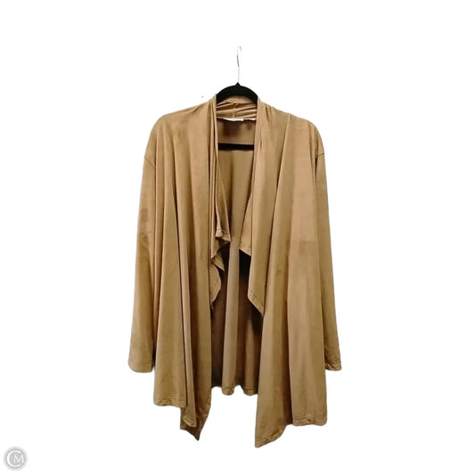 Cardigan By Avenue In Brown, Size: 22