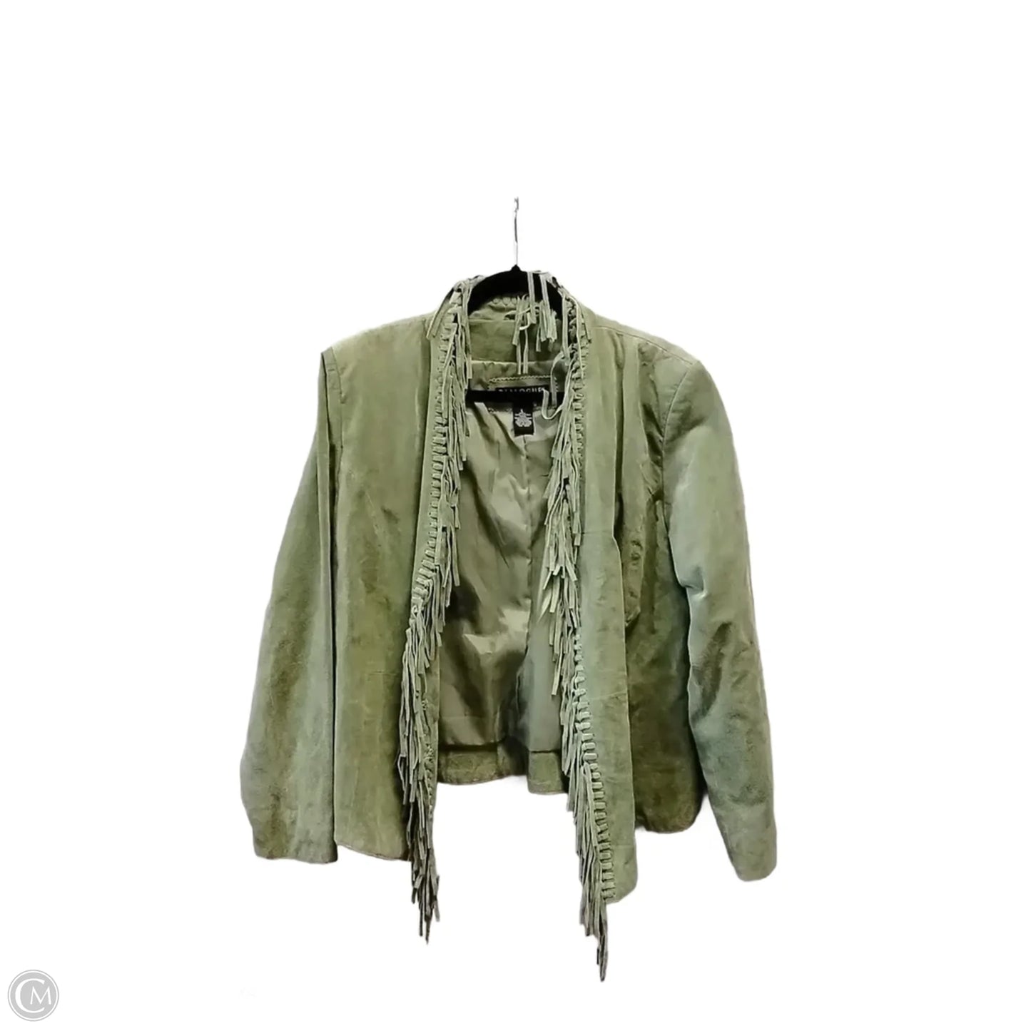 Jacket Other By Dialogue Qvc In Green, Size: L