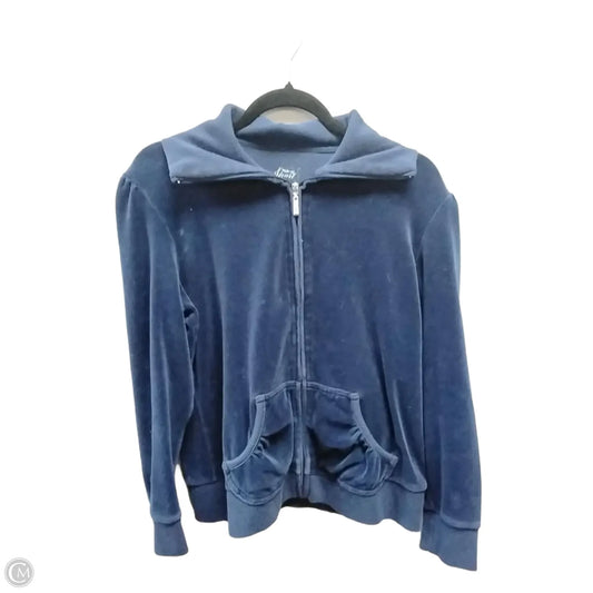 Jacket Other By Style And Co Collection Women In Navy, Size: L