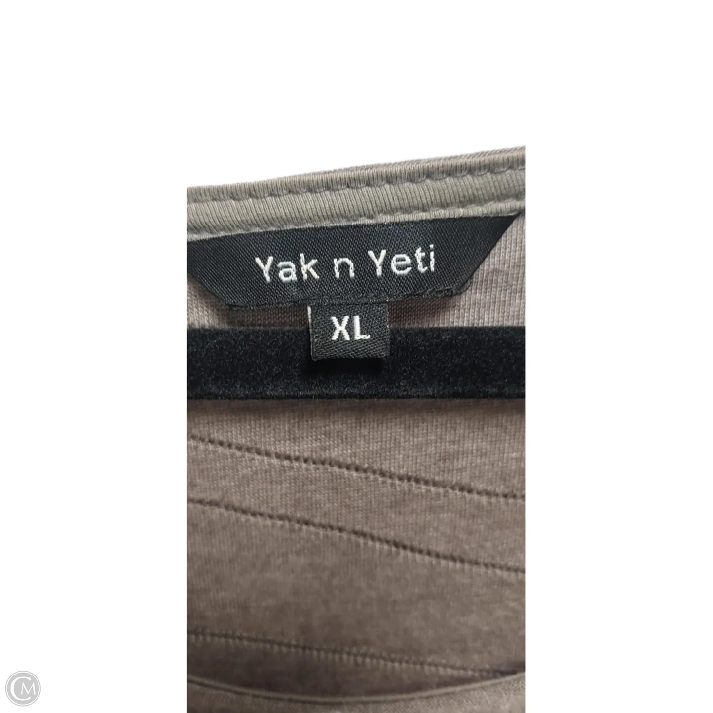 Dress Casual Midi By Clothes Mentor In Brown, Size: Xl