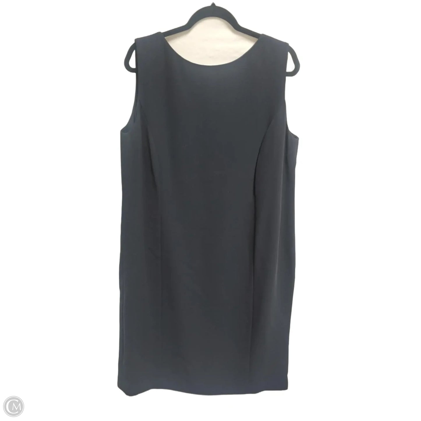 Dress Casual Midi By Casual Corner In Black, Size: 16