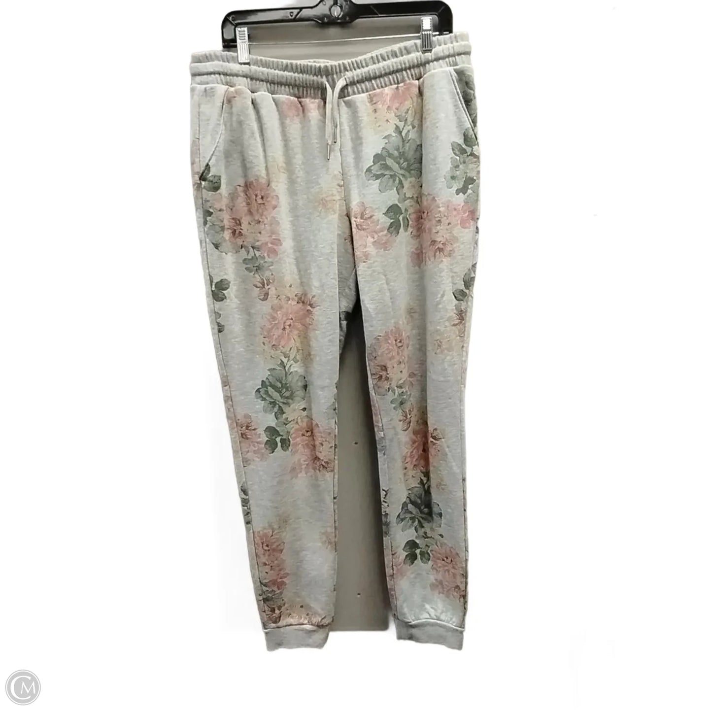 Pants Lounge By Maurices In Floral Print, Size: L