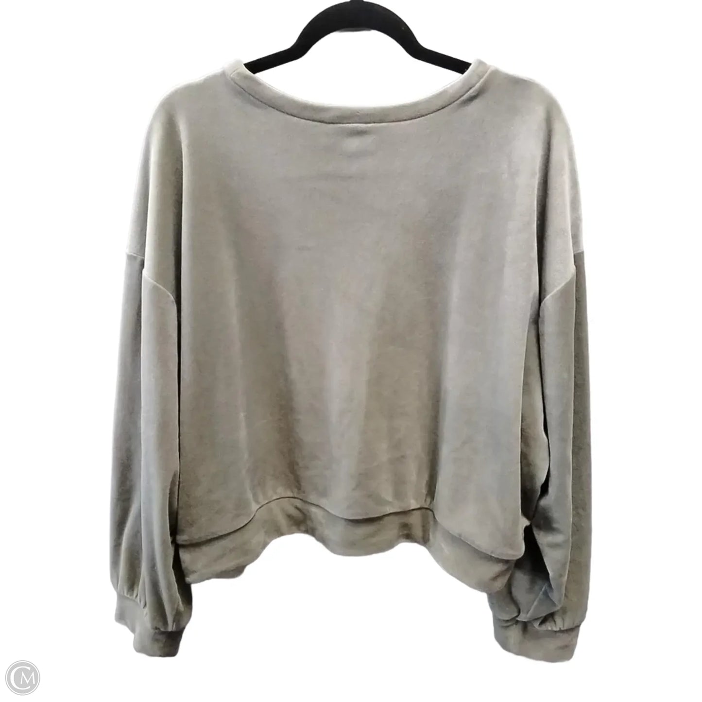 Sweatshirt Crewneck By Express In Green, Size: Xl