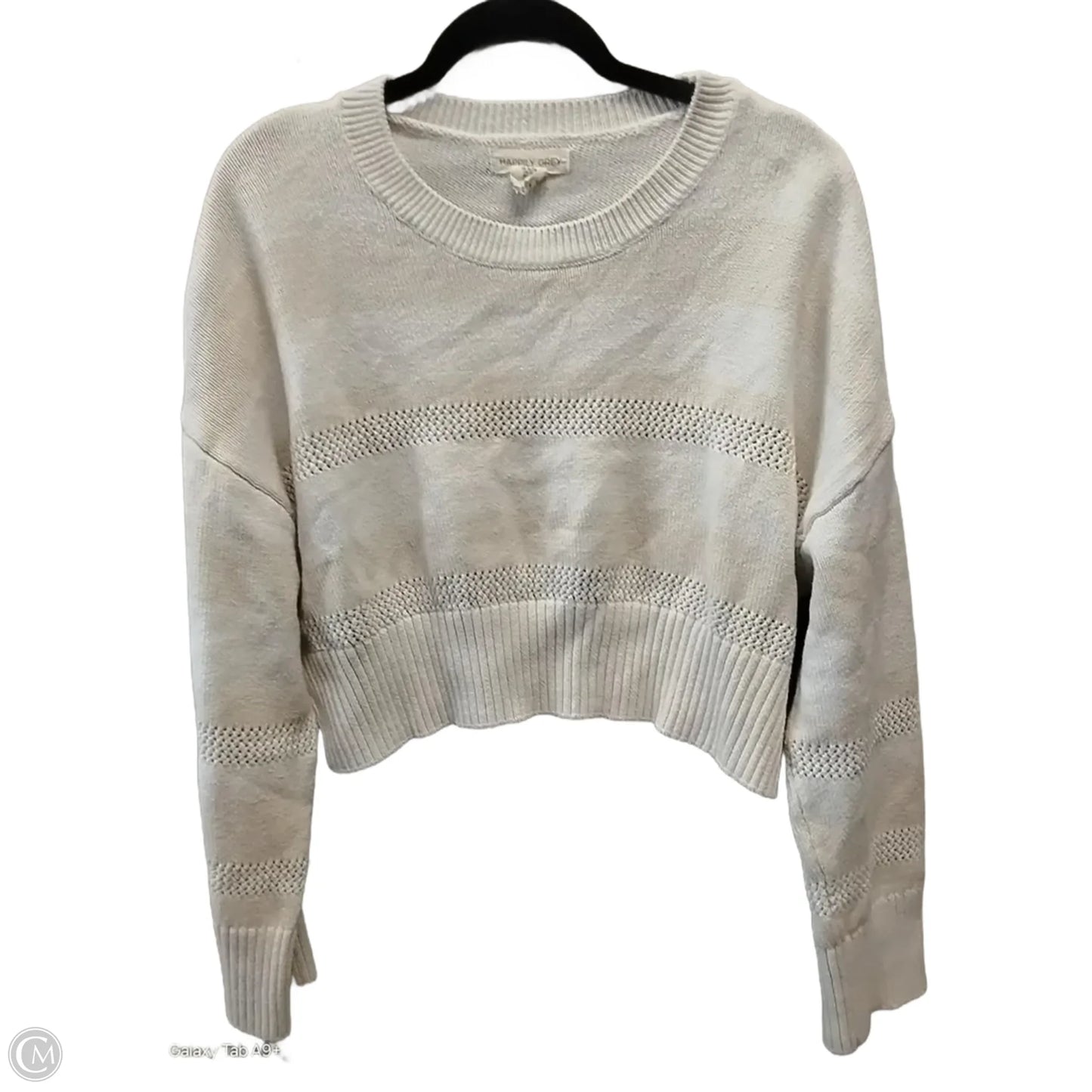 Sweater By Happily Grey In Cream, Size: Xl