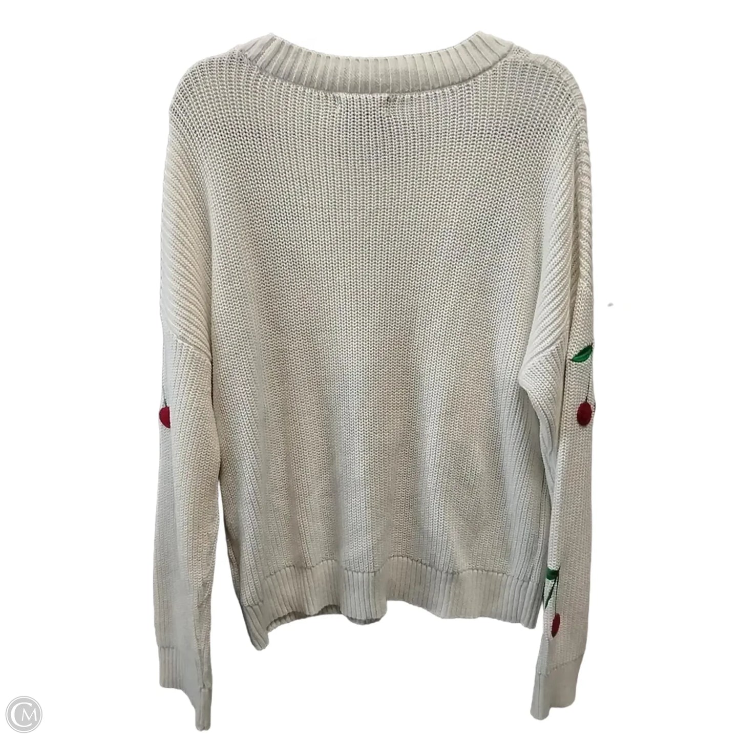 Sweater By Happily Grey In Cream, Size: Xl