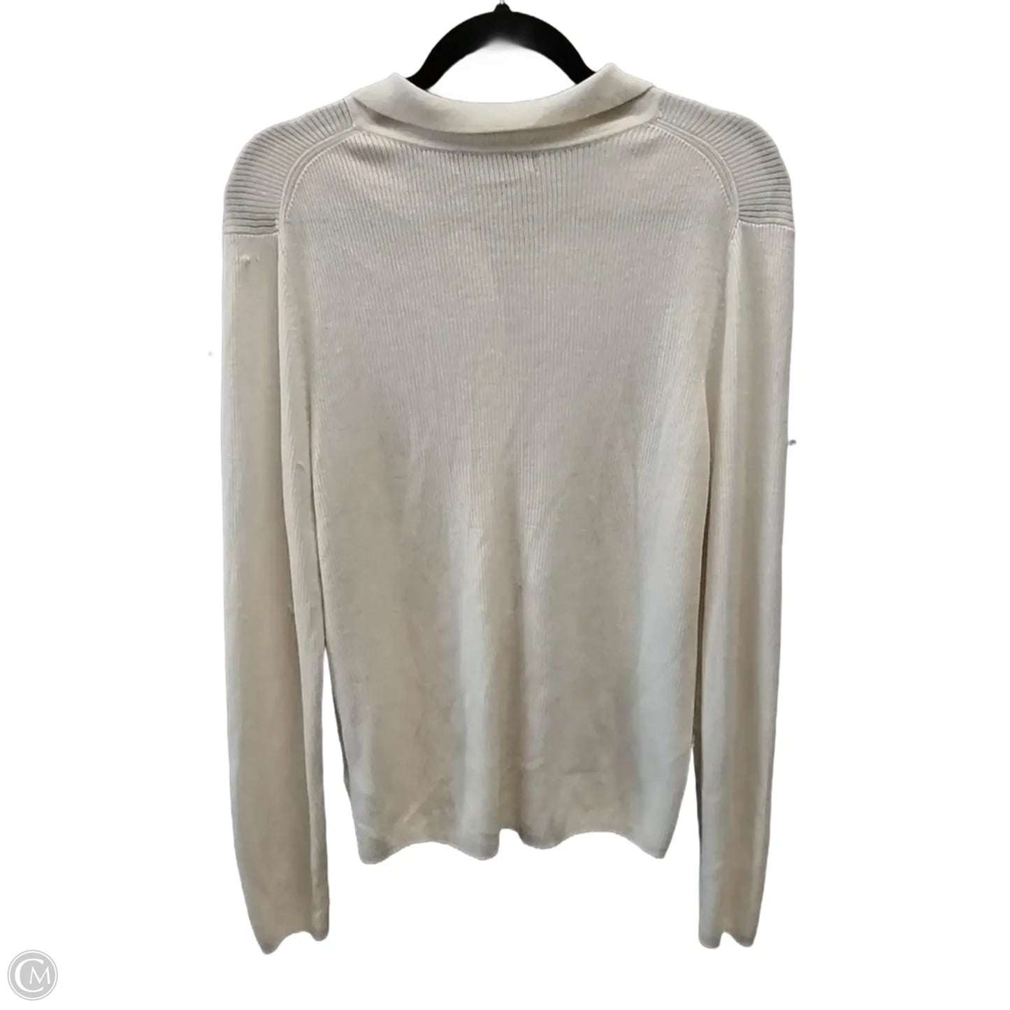 Sweater By Banana Republic In Cream, Size: Xl