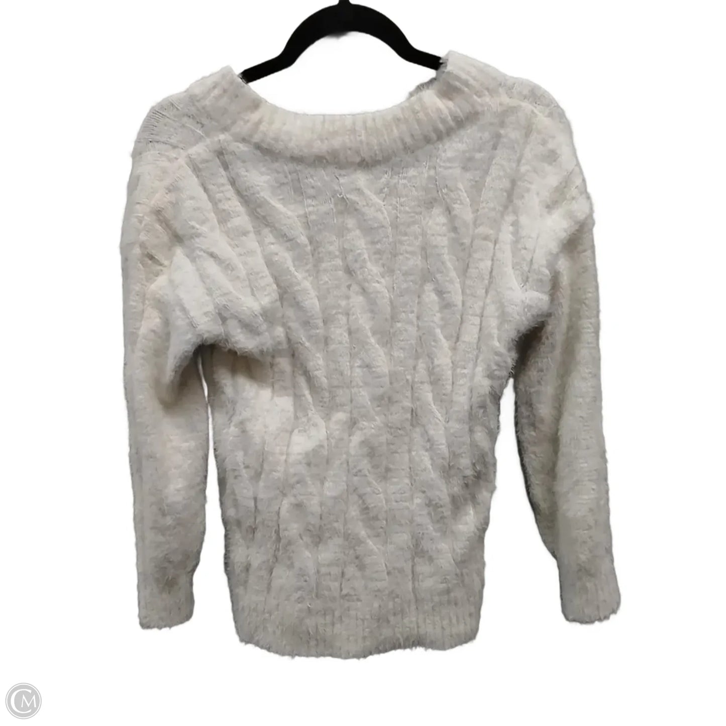 Sweater By Lucky Brand In White, Size: Xs