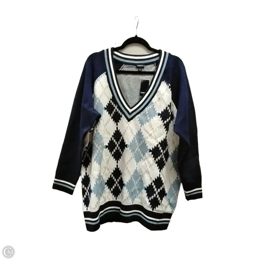 Sweater By Clothes Mentor In Striped Pattern, Size: 24