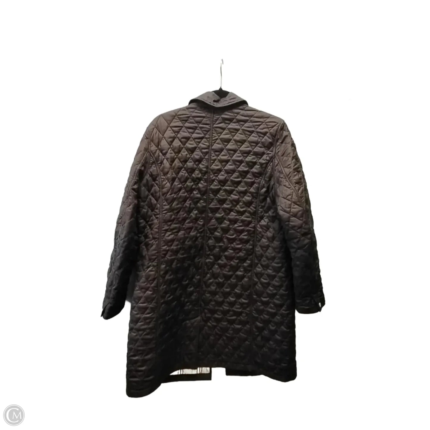 Coat Puffer & Quilted By L.l. Bean In Brown, Size: L