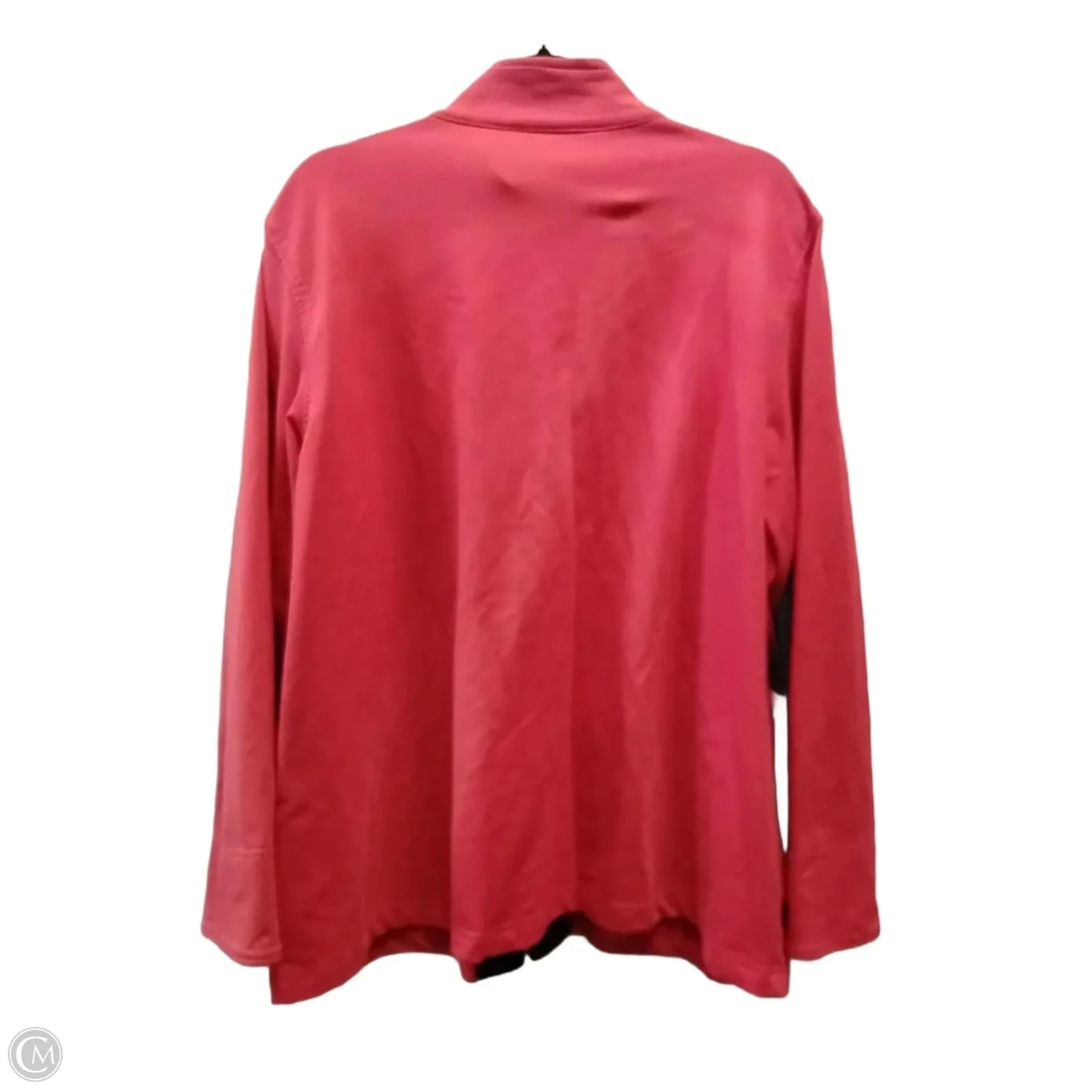 Jacket Fleece By Allison Daley In Red, Size: Xl