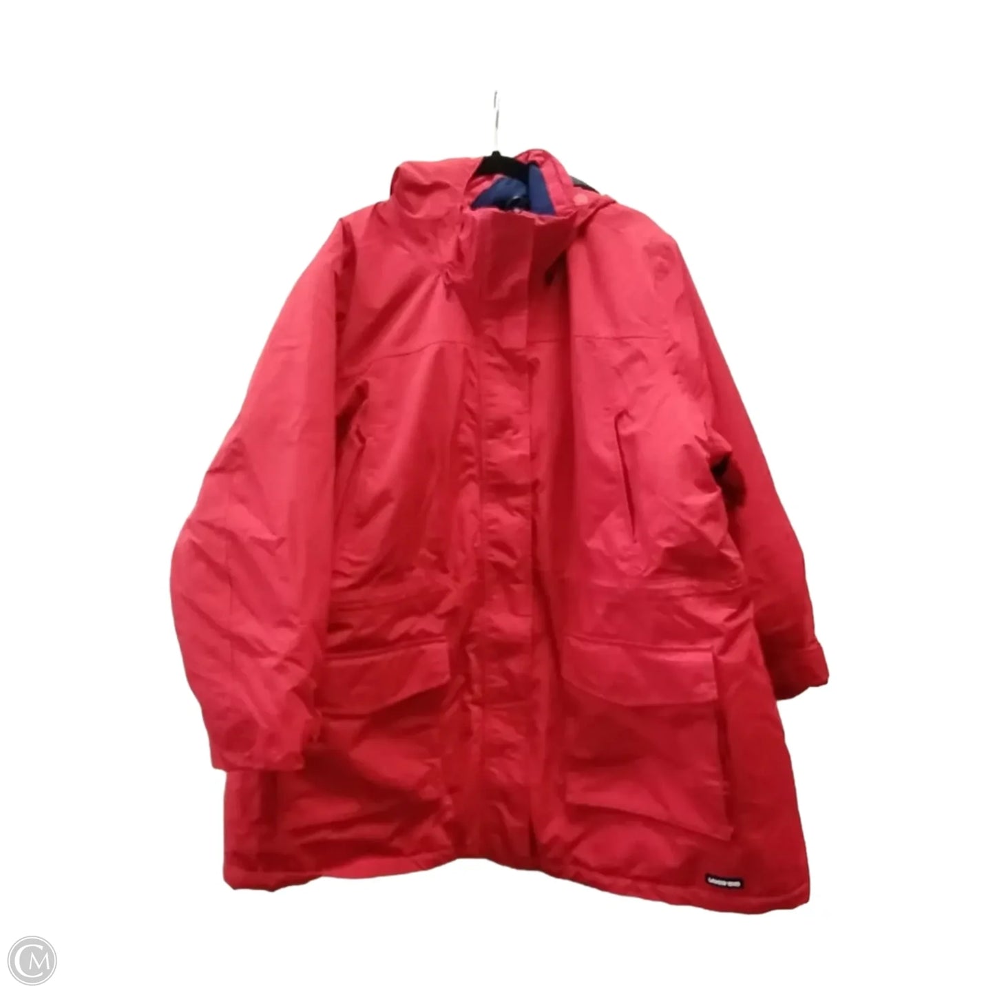 Coat Parka By Lands End In Red, Size: 3x