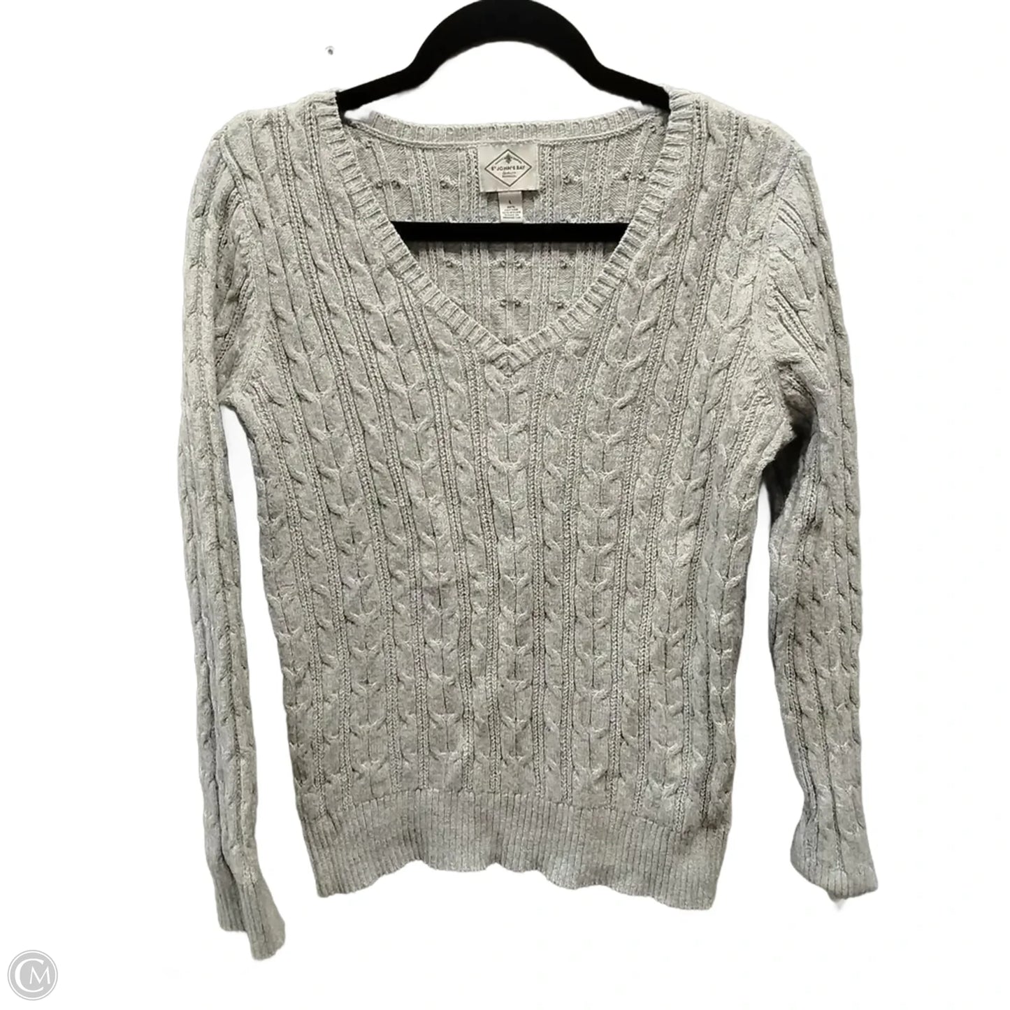 Sweater By St Johns Bay In Grey, Size: L