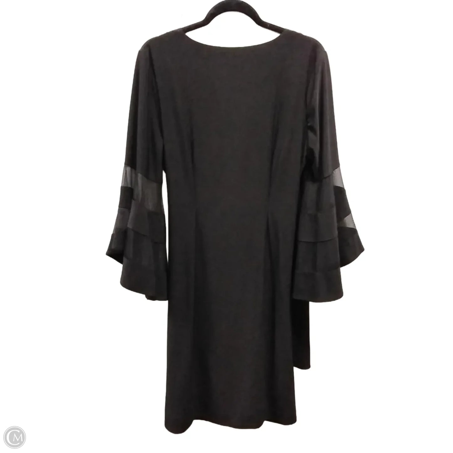 Dress Party Midi By Roz And Ali In Black, Size: 14