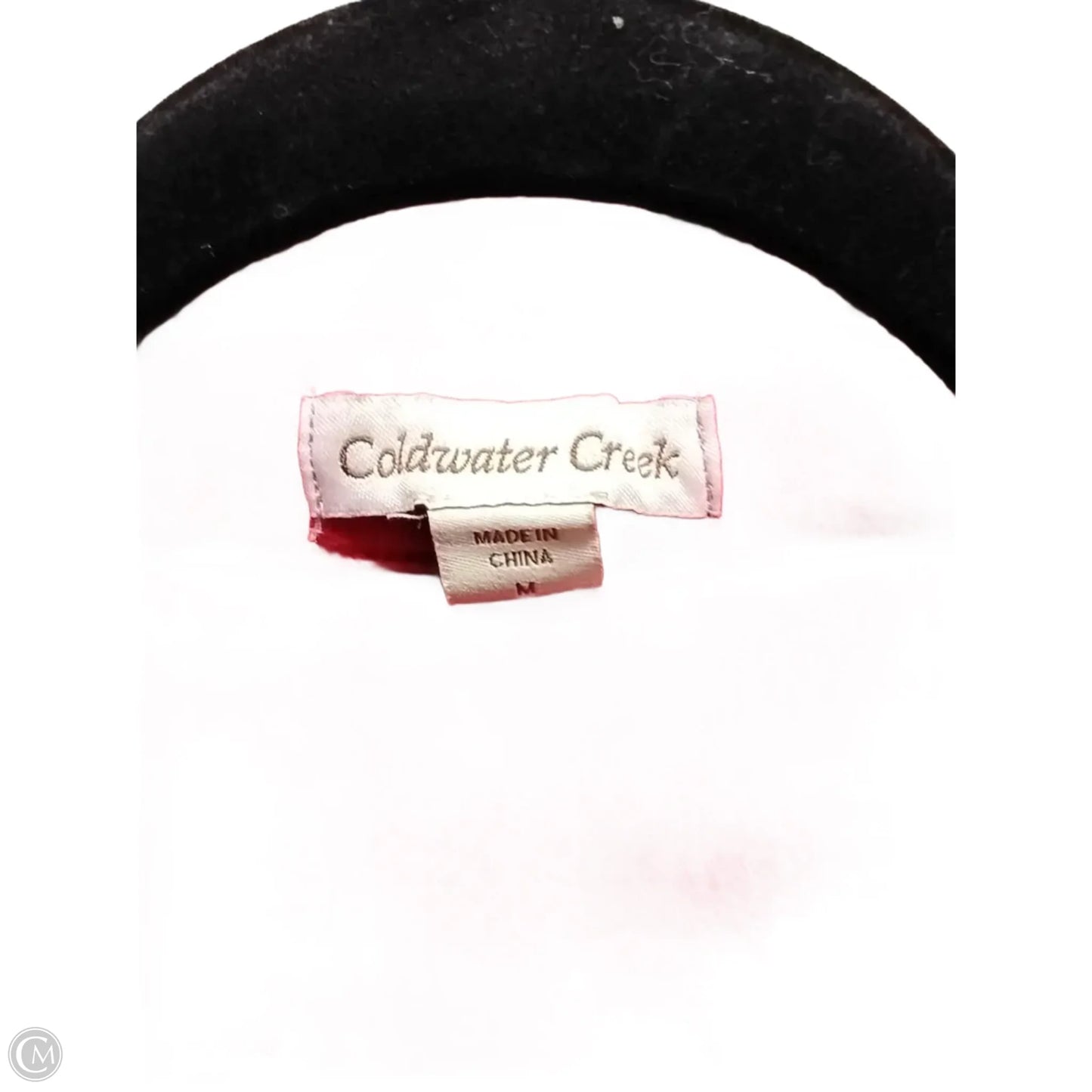 Jacket Denim By Coldwater Creek In Red, Size: M