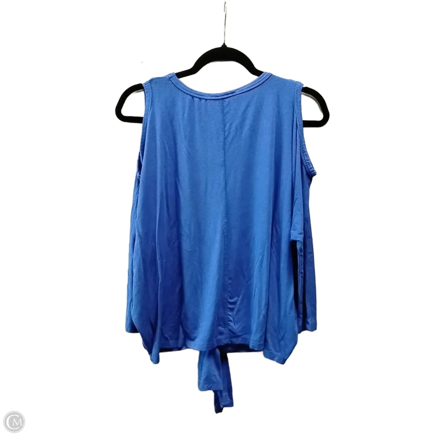 Top 3/4 Sleeve By Chelsea And Theodore In Blue, Size: M
