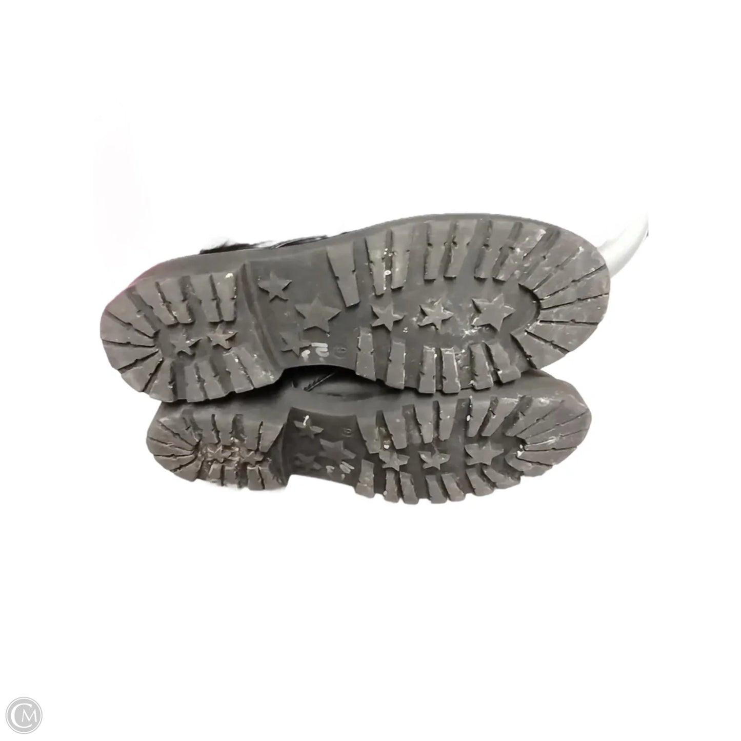 Boots Ankle Flats By Clothes Mentor In Black, Size: 9